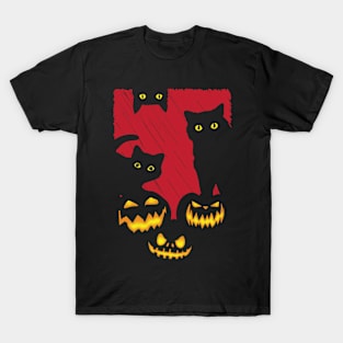 Halloween cats T-Shirt